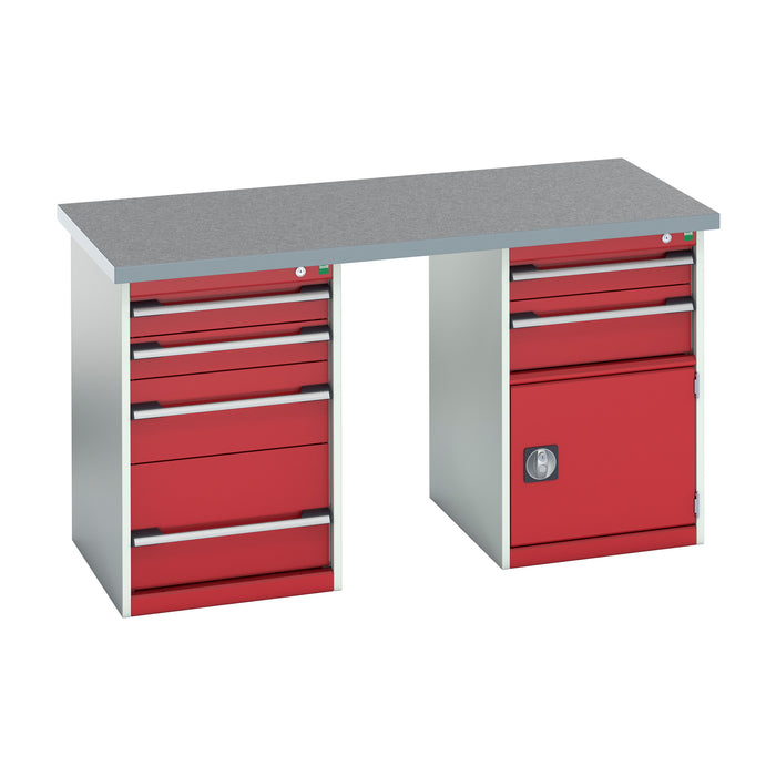 Bott Cubio Pedestal Island Benches