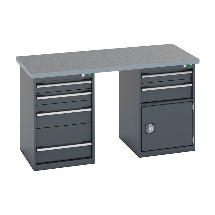 Bott Cubio Pedestal Island Benches