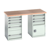 Bott Cubio Pedestal Island Benches