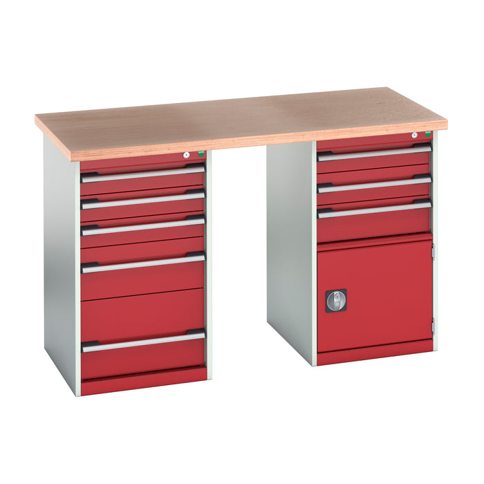 Bott Cubio Pedestal Island Benches