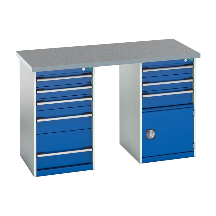 Bott Cubio Pedestal Island Benches