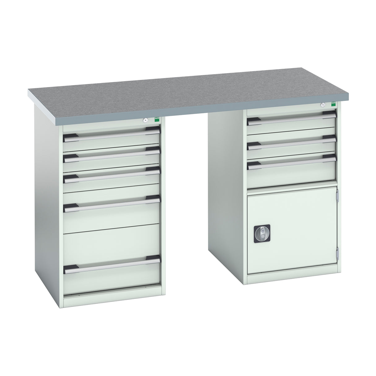 Bott Cubio Pedestal Island Benches