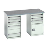 Bott Cubio Pedestal Island Benches