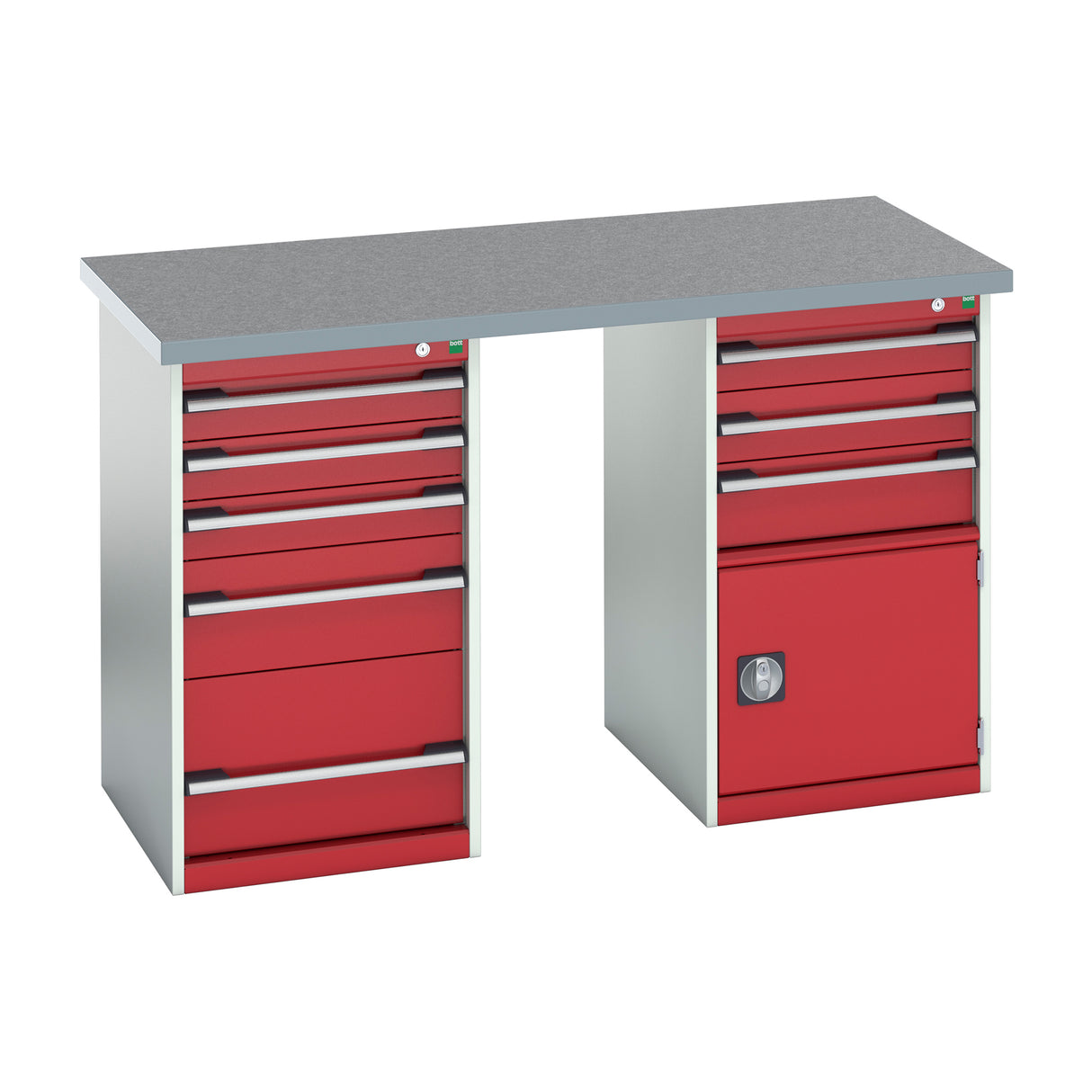 Bott Cubio Pedestal Island Benches