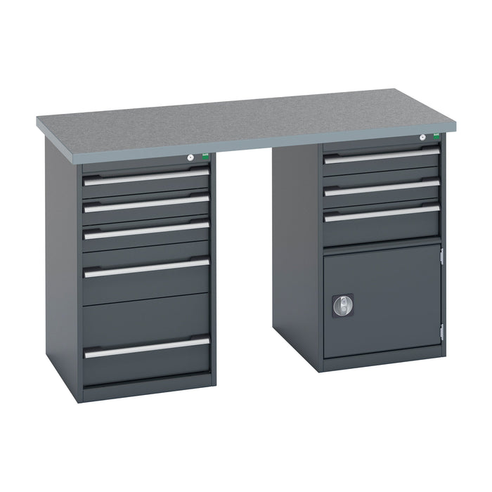 Bott Cubio Pedestal Island Benches