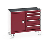 Bott Cubio Mobile Cabinet 50/50 Cupboard / 4 Drawer