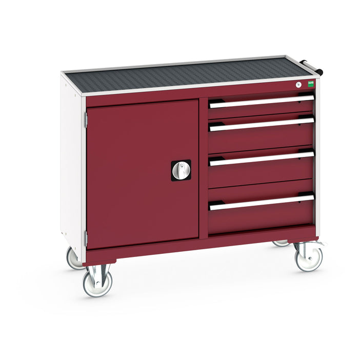 Bott Cubio Mobile Cabinet 50/50 Cupboard / 4 Drawer
