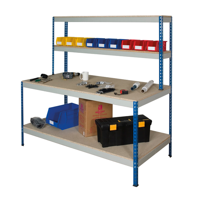 Anco® Workstation with full undershelf