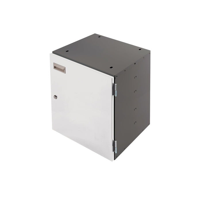 QMP Storage Cupboards - Dark Grey Carcass & Light Grey Front (To suit Heavy Duty Workbench Only)