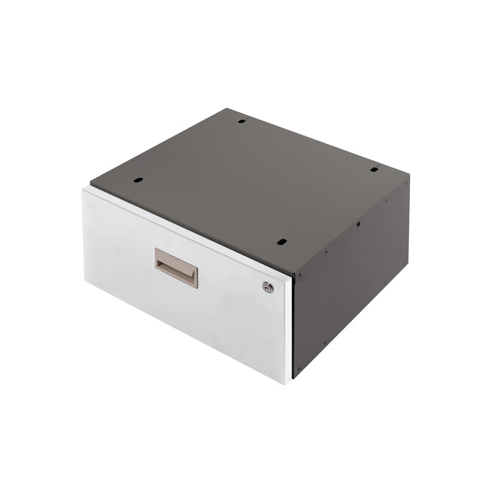 QMP® Storage Cupboards - Dark Grey Carcass & Light Grey Front (To suit Heavy Duty Workbench Only)