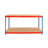 Anco Rivet Work Bench - with Chipboard Top and Full Undershelf