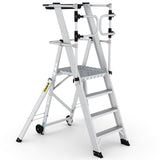 GPC Climb-It Large Platform Folding Step With Safety Gates