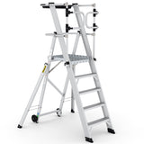 GPC Climb-It Large Platform Folding Step With Safety Gates
