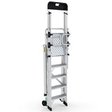 GPC Climb-It Large Platform Folding Step With Safety Gates