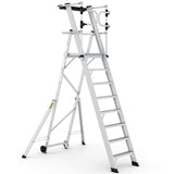 GPC Climb-It Large Platform Folding Step With Safety Gates