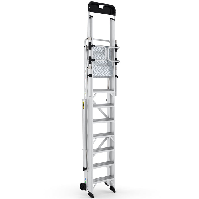 GPC Climb-It Large Platform Folding Step With Safety Gates