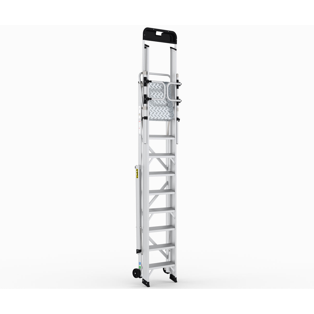 GPC Climb-It Large Platform Folding Step With Safety Gates