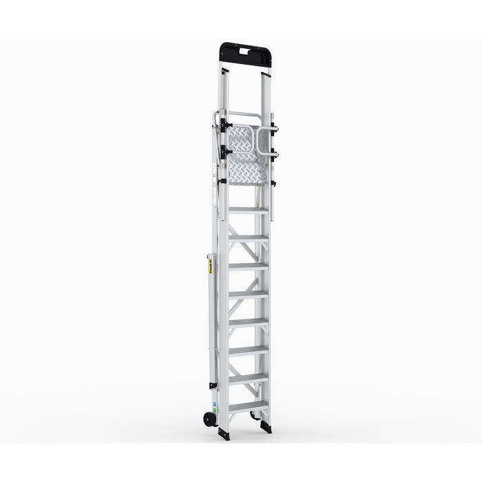 GPC® Climb-It® Large Platform Folding Step With Safety Gates