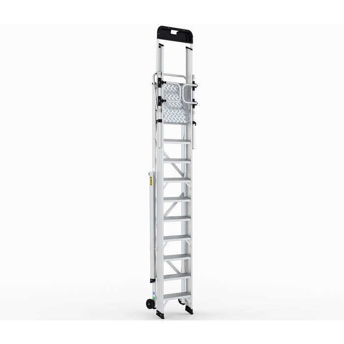 GPC® Climb-It® Large Platform Folding Step With Safety Gates