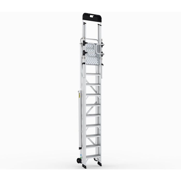GPC Climb-It Large Platform Folding Step With Safety Gates