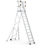 GPC Climb-It Large Platform Folding Step With Safety Gates