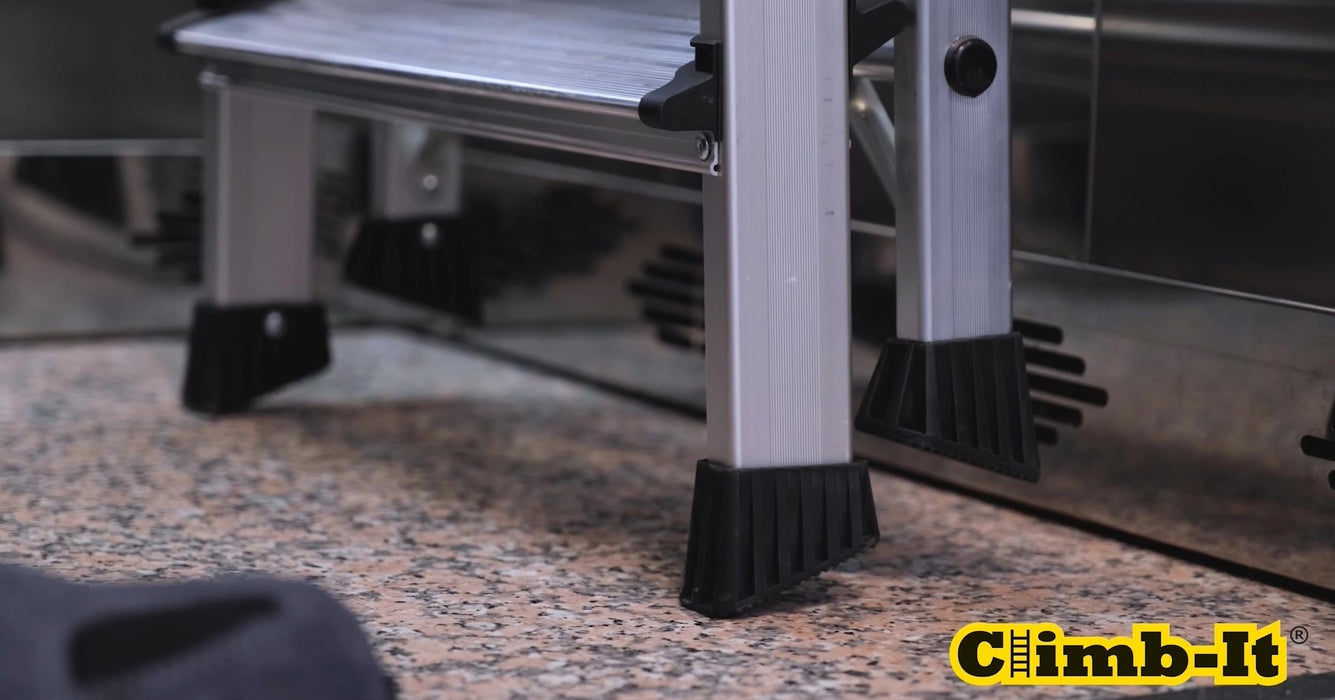 GPC® Climb-It® Professional Stepladder With Carry Handle