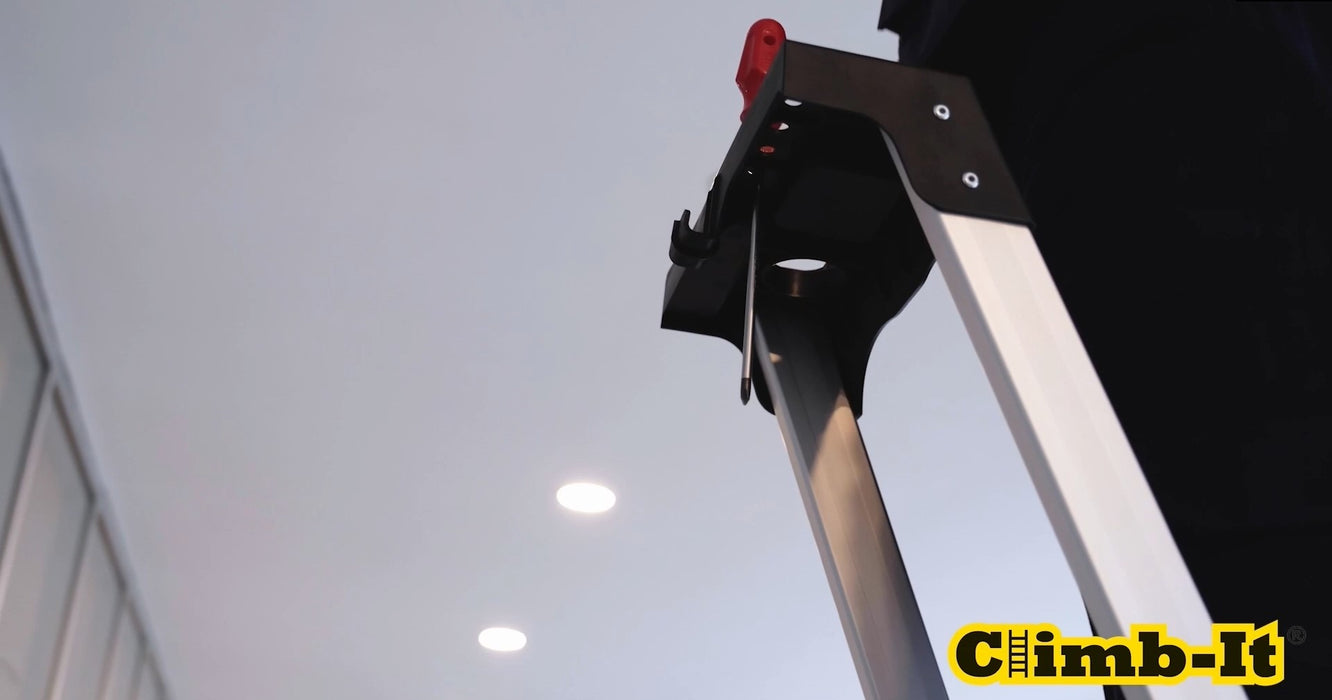GPC® Climb-It® Professional Stepladder With Carry Handle