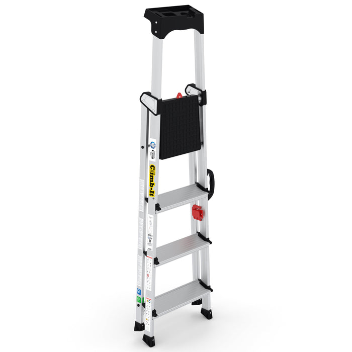 GPC Climb-It Professional Stepladder With Carry Handle