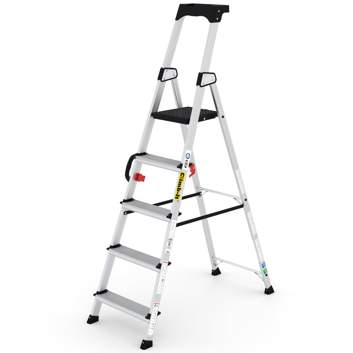 GPC® Climb-It® Professional Stepladder With Carry Handle