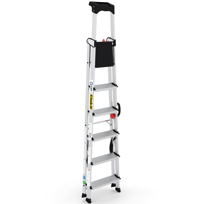 GPC® Climb-It® Professional Stepladder With Carry Handle
