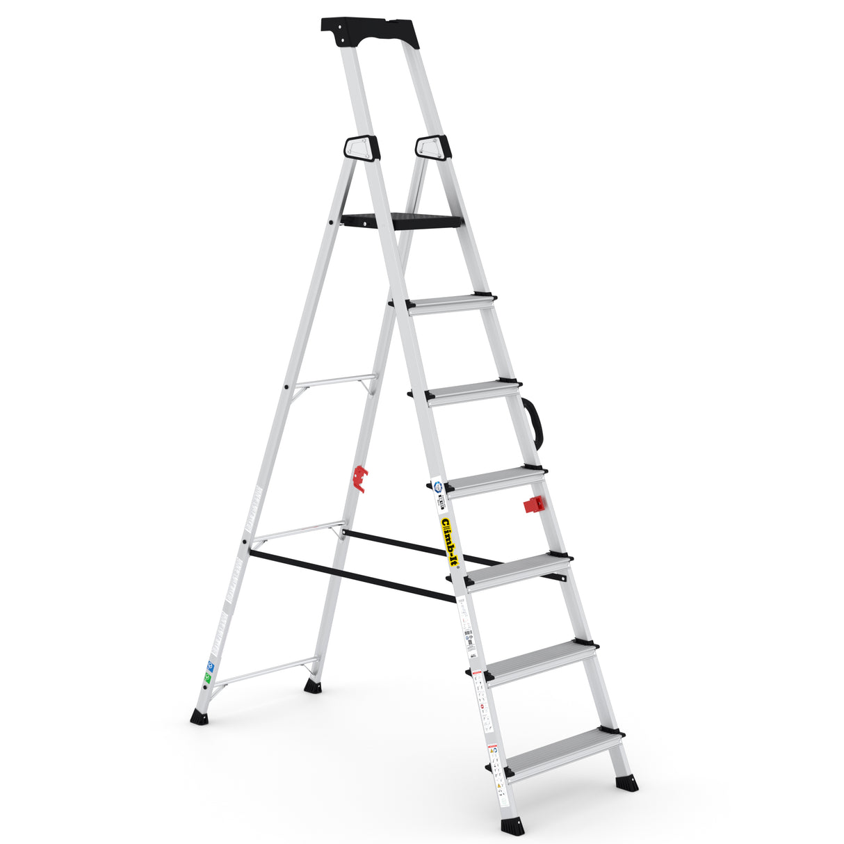 GPC Climb-It Professional Stepladder With Carry Handle
