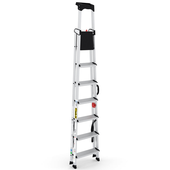 GPC Climb-It Professional Stepladder With Carry Handle