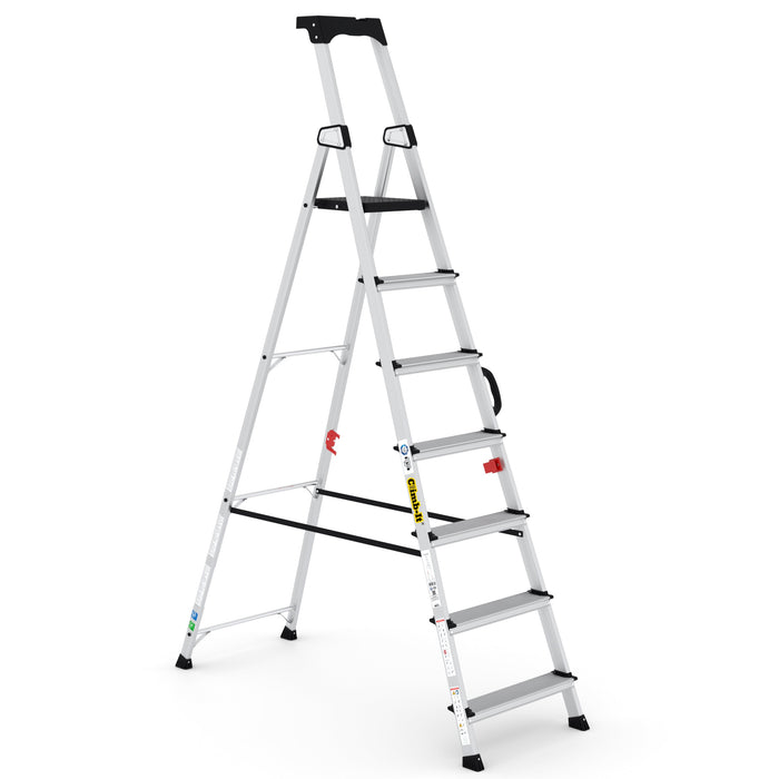 GPC Climb-It Professional Stepladder With Carry Handle