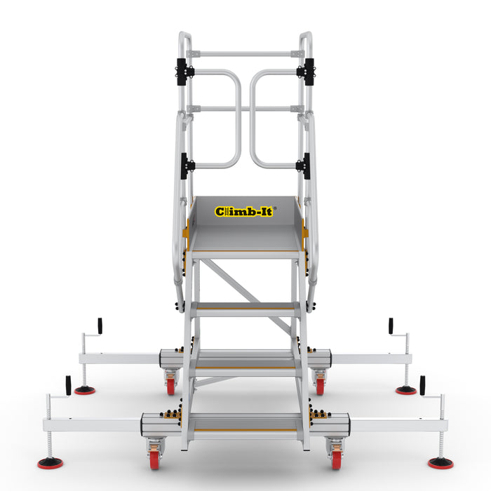 GPC® Climb-It® Extra Large Platform Safety Step With Adjustable Stabilisers