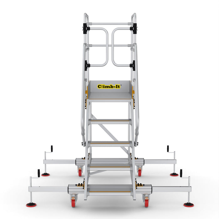 GPC Climb-It Extra Large Platform Safety Step With Adjustable Stabilisers