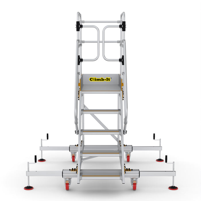 GPC® Climb-It® Extra Large Platform Safety Step With Adjustable Stabilisers