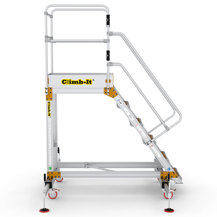 GPC® Climb-It® Extra Large Platform Safety Step With Adjustable Stabilisers