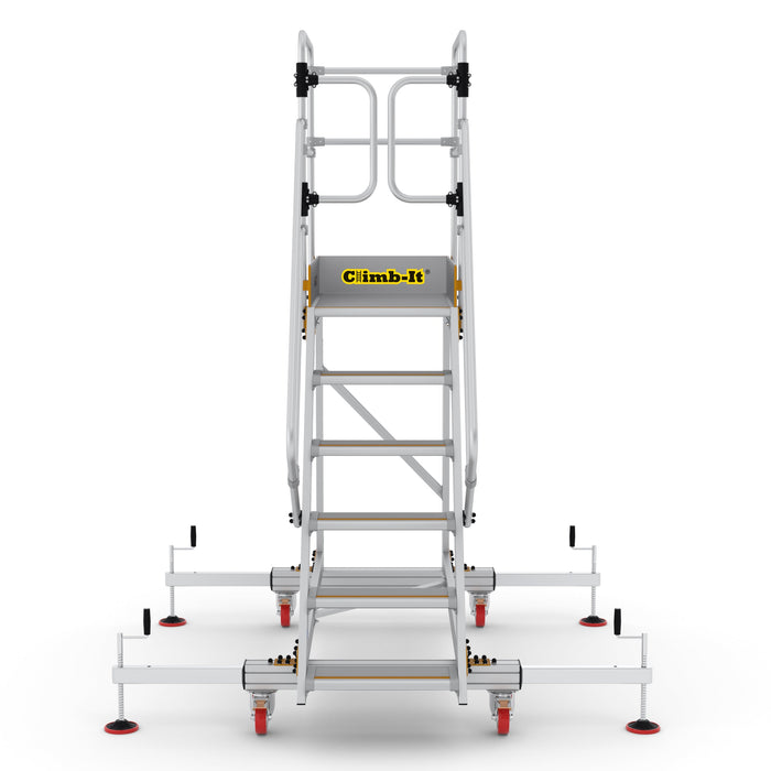 GPC Climb-It Extra Large Platform Safety Step With Adjustable Stabilisers
