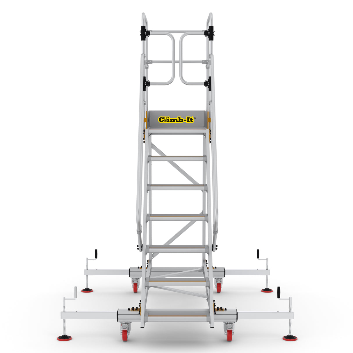 GPC Climb-It Extra Large Platform Safety Step With Adjustable Stabilisers