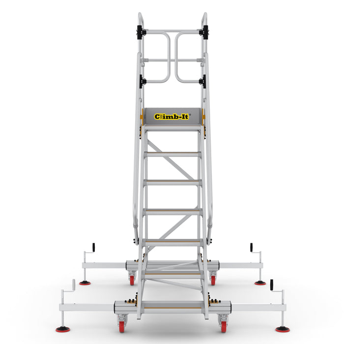 GPC Climb-It Extra Large Platform Safety Step With Adjustable Stabilisers