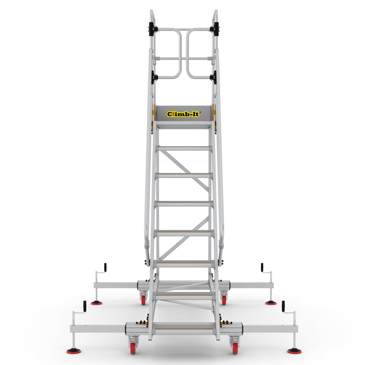 GPC Climb-It Extra Large Platform Safety Step With Adjustable Stabilisers