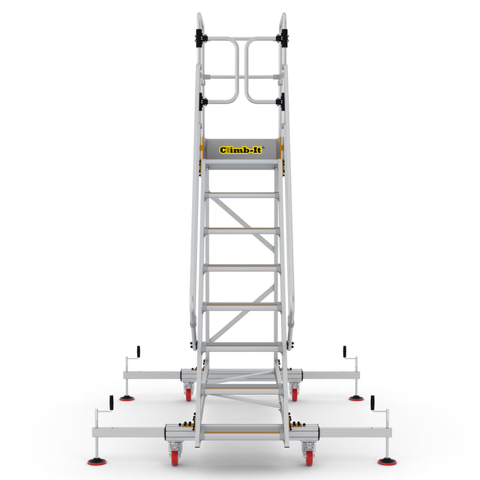 GPC® Climb-It® Extra Large Platform Safety Step With Adjustable Stabilisers