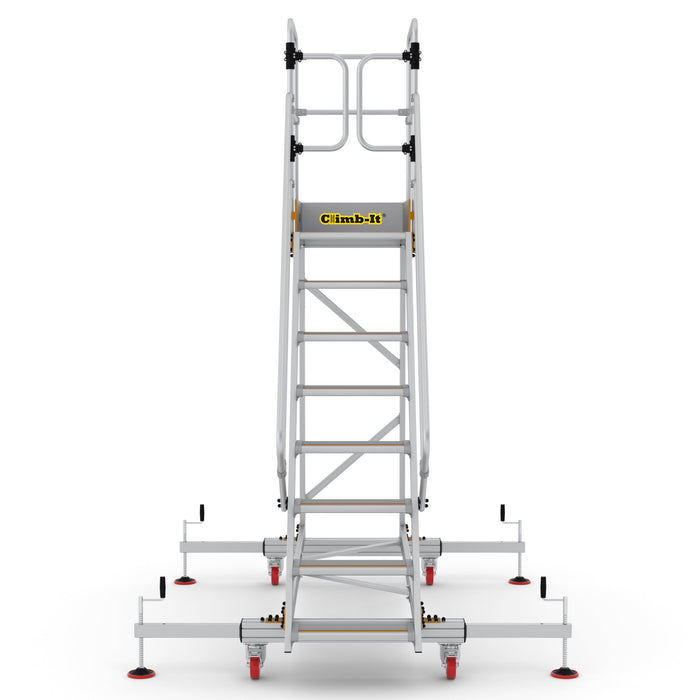 GPC Climb-It Extra Large Platform Safety Step With Adjustable Stabilisers