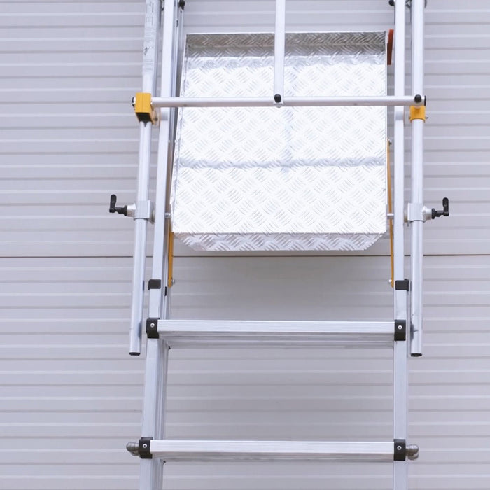 GPC Climb-It Folding Telescopic Large Platform Step - 7+3 Tread