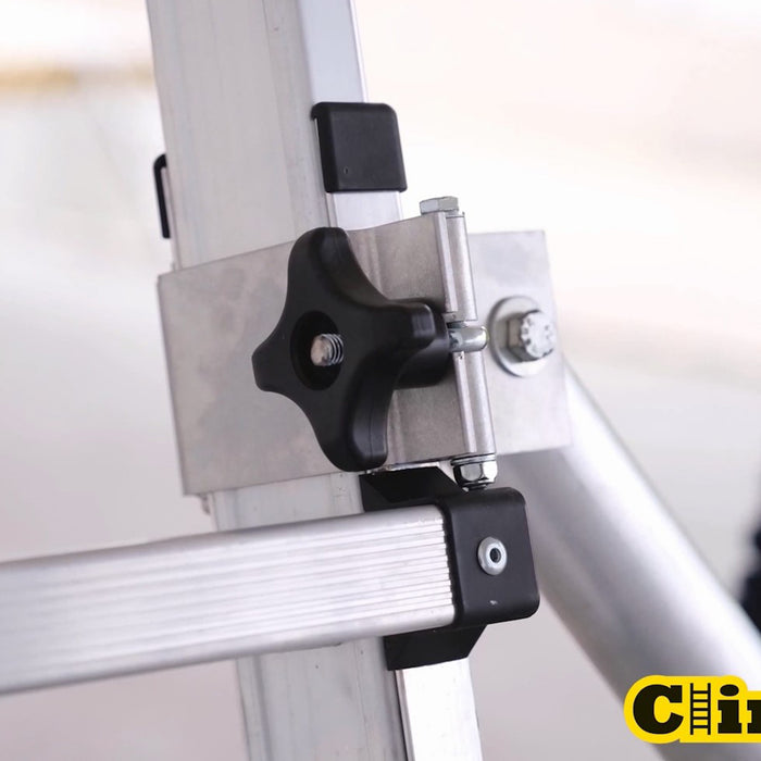 GPC® Climb-It® Folding Telescopic Large Platform Step - 7+3 Tread