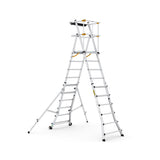 GPC Climb-It Folding Telescopic Large Platform Step - 7+3 Tread