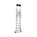 GPC Climb-It Folding Telescopic Large Platform Step - 7+3 Tread