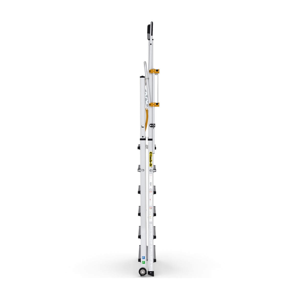 GPC Climb-It Folding Telescopic Large Platform Step - 7+3 Tread