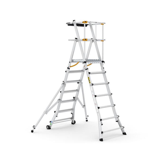 GPC® Climb-It® Folding Telescopic Large Platform Step - 7+3 Tread