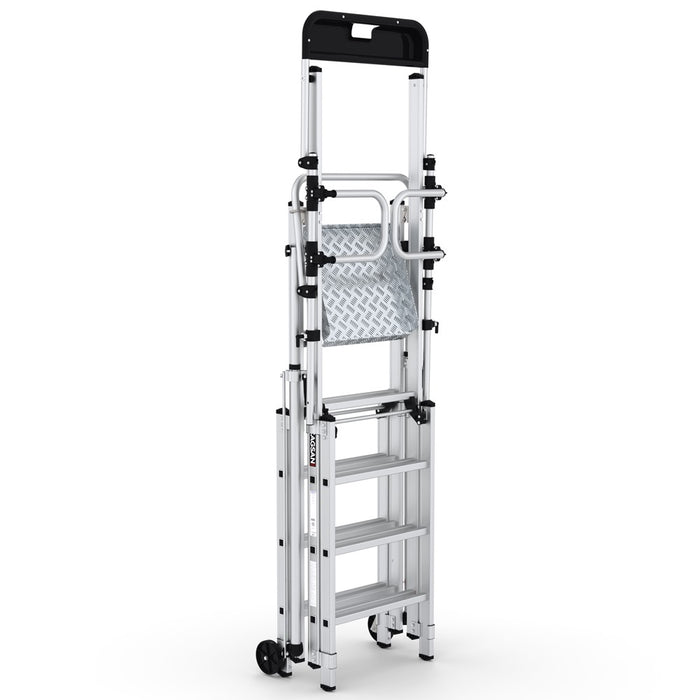 GPC® Climb-It® Folding Telescopic Large Platform Step With Safety Gates